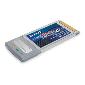 D-Link DWL-G650 AirPlus Xtreme G 108Mpbs Wireless LAN PCMCIA Card