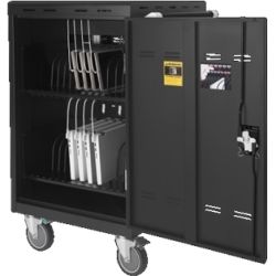 AVerMedia 32 bays, tablets, Laptops ChromeBooks Charge Cart