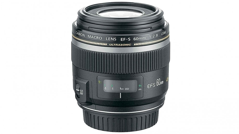 Canon EF-S 60mm f/2.8 Macro USM Camera Lens