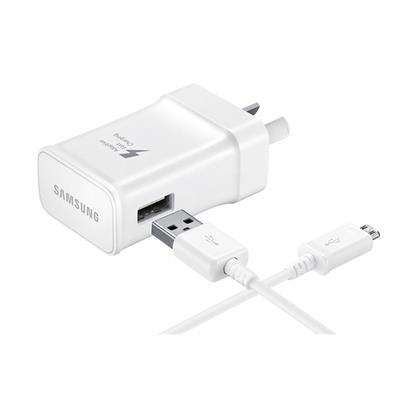Samsung White AC - Micro USB Fast Charger (9V)