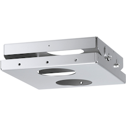 Ceiling mount bracket  for low ceilings; used in combination with a base plate (sold separately).