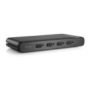 BELKIN 4-PORT SECURED DESKTOP   KVM SWITCH, DUAL HEA D, DV  I(2), USB, PS/2, NO CABLES, 3