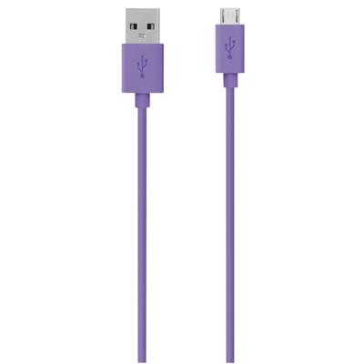 Micro-USB to USB Chargesync Cable (Purple)