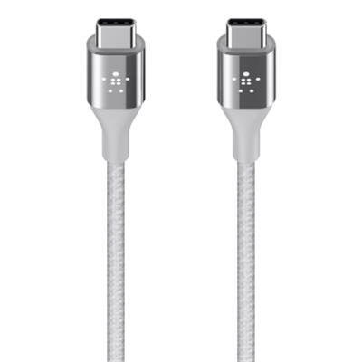 MIXIT DuraTek USB-C to USB-C Cable 4' - Silver
