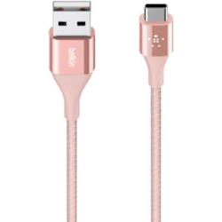 MIXIT DuraTek USB-A to USB-C Cable 4' - Rose Gold