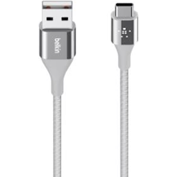 MIXIT DuraTek USB-A to USB-C Cable 4' - Silver