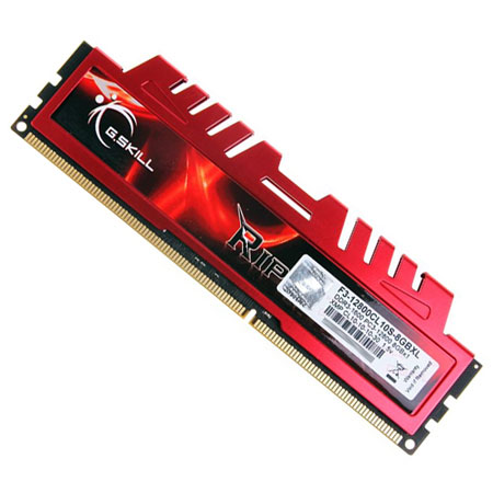 G.skill 8GB(8GB x 1) DDR3-1600 PC3 12800  CL 10-10-10-30-2N 1.5V Designed For 2nd Generation Intel® Core™ Processors