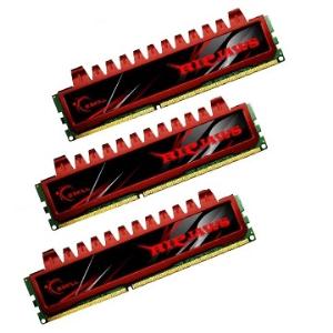 G.skill 12GB(4GB X 3) DDR3-1600 PC 12800 CL 9-9-9-24 1.5 Volts Ripjaws