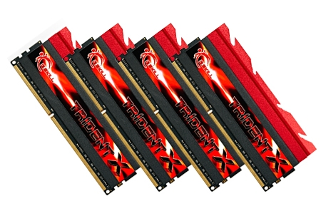 G.skill 32GB(8GB x 4)DDR3-2400 PC3 19200  CL 10-12-12-31-2N 1.65V Designed For 3rd Generation Intel® Core™ Processors