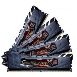 G.skill 64GB (16GBx4)DDR4-2400 (PC4-19200) CL15-15-15-39 1.2 Volt[Flare X for AMD]