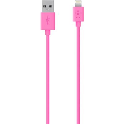 4FT Mixit Lightning Sync/Charge Cable 1.2M Pink