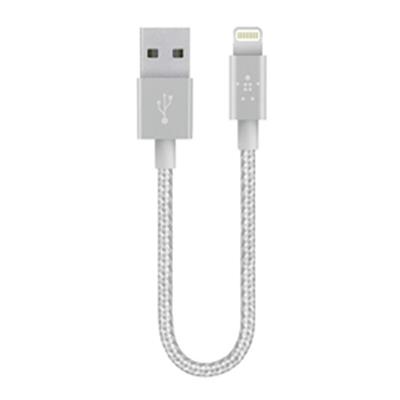 Belkin F8J144BT06INSLVMIXIT Metallic Lightning to USB Cable (6 Silver)