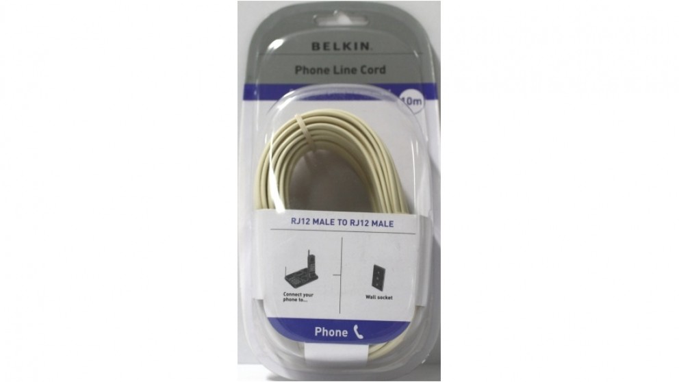 Belkin F8V101Z 10m Line Cord - Beige