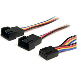 12 4Pin PWM Fan Extension Power Y Cable