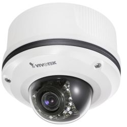 Vivotek FD8361 2MP H.264 Day and Night Vandal Weather Proof Fixed Dome Network Camera, 3~9mm Vari-Focal Lens, Built-in IR Illuminators