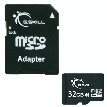 G.skill 32GB Micro SDHC CLASS 10