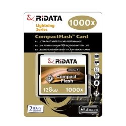 Ridata 128GB 1000X Lightning Series UDMA CF CompactFlash Card (RDCF128G-1000X-LIG)