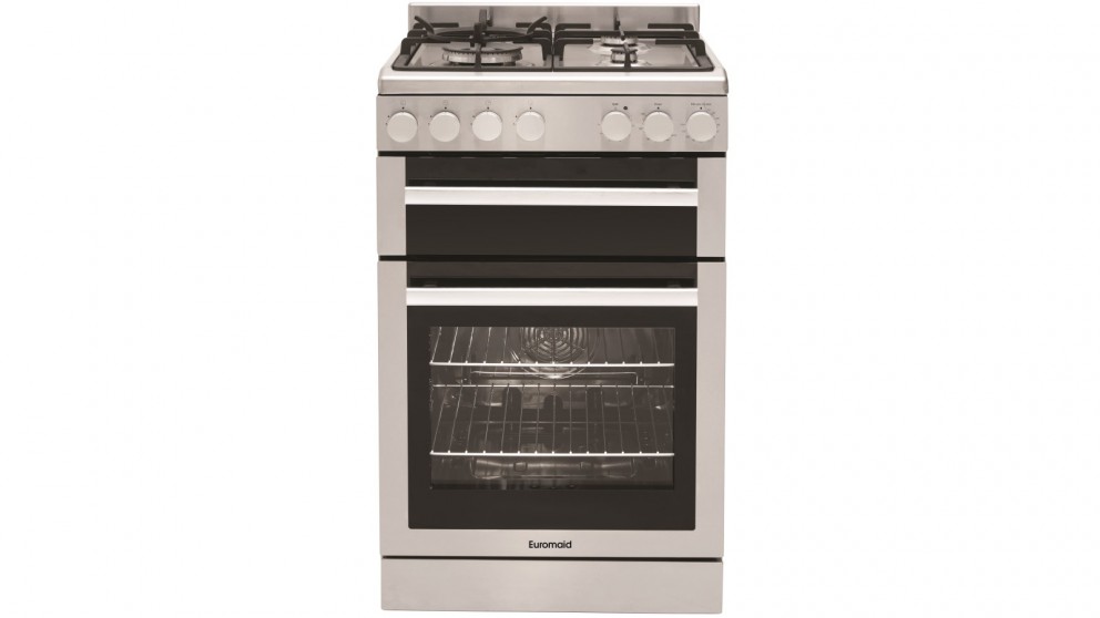 Euromaid FGO54S 54cm Gas Oven Freestanding Cooker - Stainless Steel