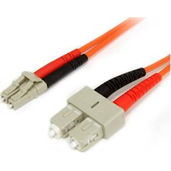 StarTech 2m Multimode Fiber Patch Cable LC - SC