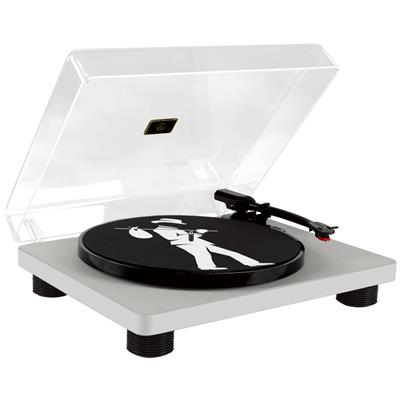 flea market turntable with speakers