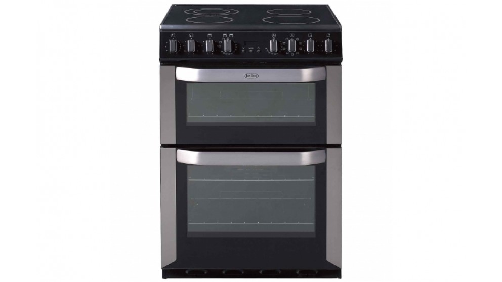 Belling 60cm Freestanding Electric Cooker with Double Oven
