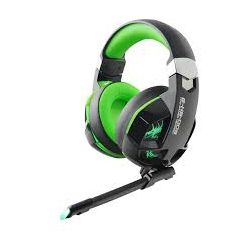 Dragon War G-HS-009, IMPERIAL Gaming Headset, Headband can Twist and More Durable, LED Light on Microphone, Noise Cancelling Microphone, 1yr