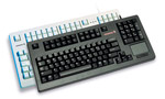 Cherry G80-11900LUMEU-2 G80-11900 104 Key Compact Keyboard with Touchpad - Black
