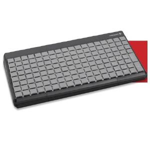 Cherry G86-63400EUADAA SPOS Keyboard with 142 Programmable keys to 3 levels Relegendable - Black