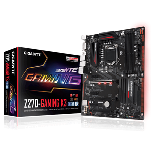 Gigabyte Z270 Gaming K3 - INTEL Z270 Chipset; Socket 1151; ATX Form Factor