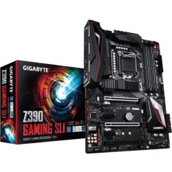 GIGABYTE Z390 GAMING SLI MB, 1151, 4xDDR4, 6xSATA, 2xM.2, USB3.1, ATX, 3YR