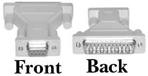 8Ware GC-4046 D-SUB DB25M - DB9F Adapter