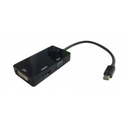 8Ware Mini DisplayPort to DVI/HDMI/VGA M/F Adapter