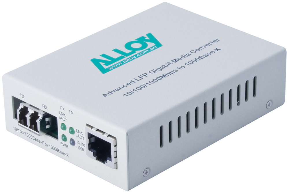 Gigabit Standalone/Rackmount Media Converter