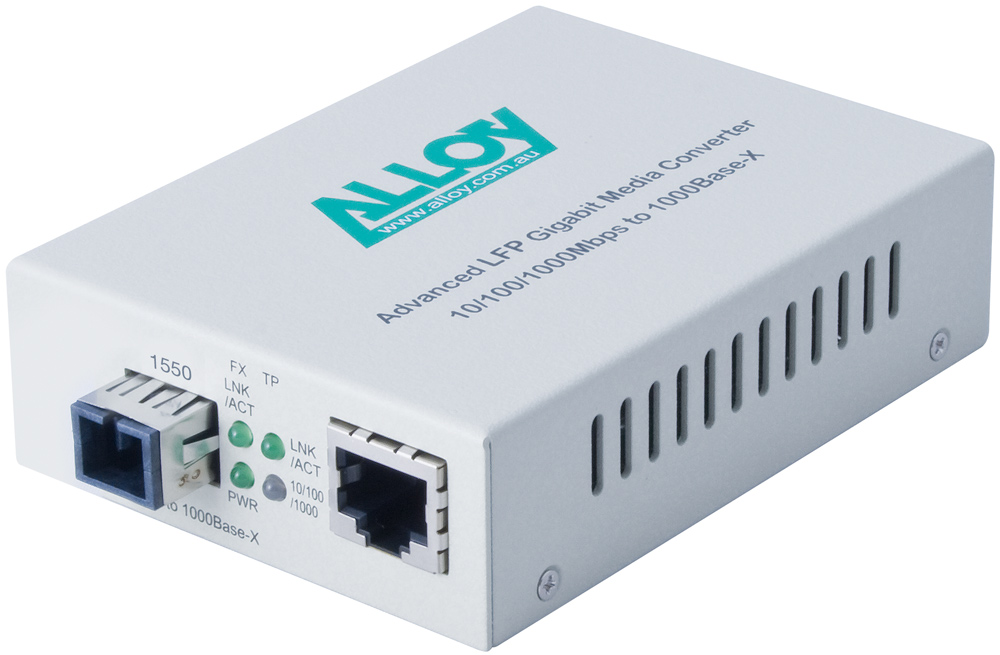 Gigabit Standalone/Rackmount Media Converter