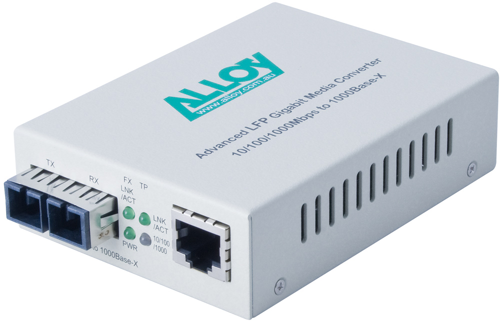 Gigabit Standalone/Rackmount Media Converter