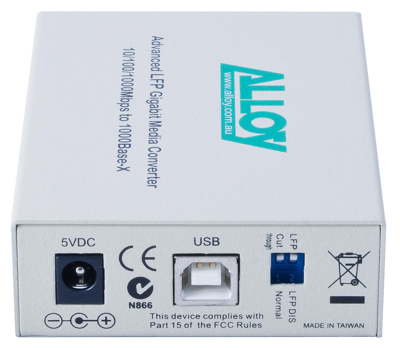 Gigabit Standalone/Rackmount Media Converter