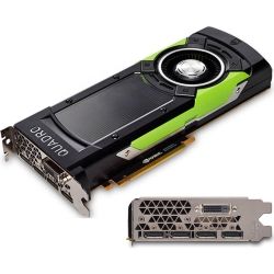 Leadtek nVidia Quadro GP100 PCIe Workstation Card 16GB HBM2 ECC 4xDP1.4 DVI 4x5120x2880@60Hz 4096-Bit 717GB/s 3584 Cuda Core Dual Slot Full Height