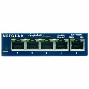 NETGEAR GS105,5-Port Gigabit Ethernet Switch- 5 years Warranty