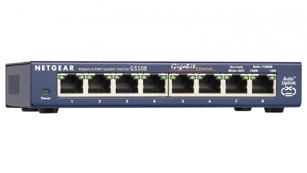 Netgear GS108 8 Port Gigabit Switch