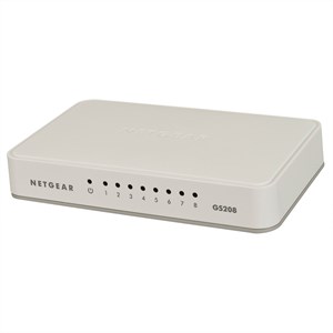 GS208 8-Port Gigabit Unmanaged Switch