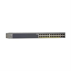 Netgear GS728TPP ProSAFE 24 Port Gigabit Smart Switch with PoE+ and 4 SFP Ports