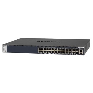 M4300-28G 24-Port Fully Managed Stackable Layer 3 Switch (24 x 1G ports with 2 x 10GBASE-T & 2 x SFP+)