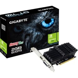 Gigabyte nVidia GeForce GT 710 2GB PCIe Video Card DDR5 4K 2xDisplays HDMI DVI Low Profile Heatsink 954MHz