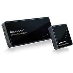 IOGEAR Wireless 5x2 HDMI Matrix Switch - Share 5 Source HDMI devices between 2 Displays (1080P Output)
