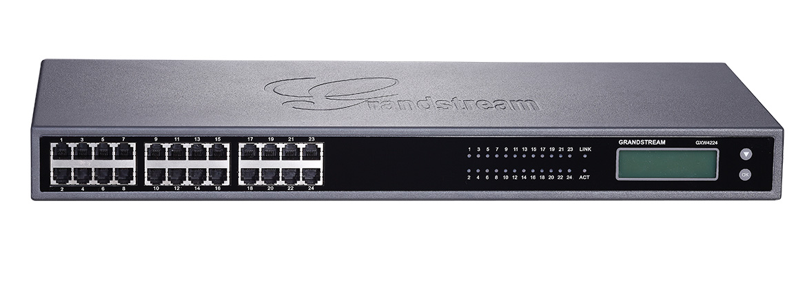 24 PORT FXS ANALOGUE VOIP GATEWAY