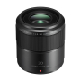 Lumix G 30mm/F2.8 Aspherical lens with Mega O.I.S in BLACK (Micro Four Thirds lens). Macro lens.