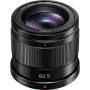 Lumix G 42.5mm/F1.7 Aspherical lens with Power O.I.S in BLACK (Micro Four Thirds lens). Portrait lens.