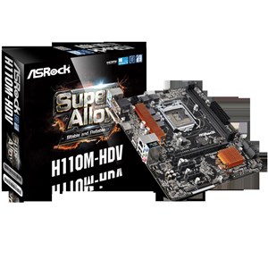 ASRock MBD H110M-HDV/DDR4/LGA1151