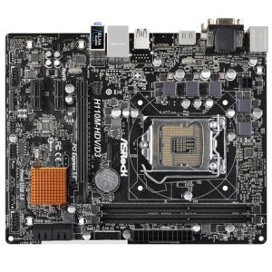 ASRock H110M-HDV/D3 Motherboard