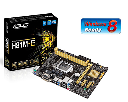 H81M-E Motherboard ATX H81 LGA1150 DDR3